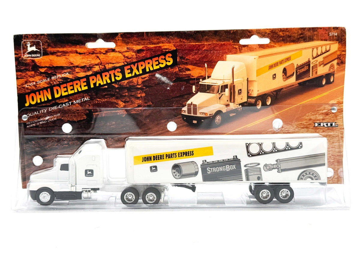 1/64 John Deere Parts Express Semi With Trailer