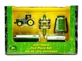 1/64 John Deere 5 Piece Set 8210 FWA Tractor, Grain Cart, Spreader, Sprayer