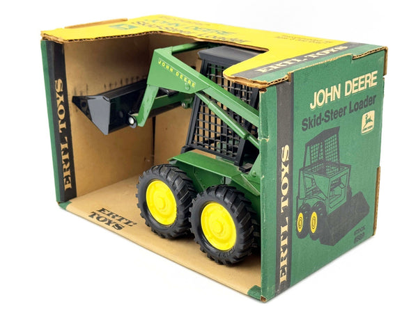 1/16 John Deere Skid Steer Loader in Yellow Top Box
