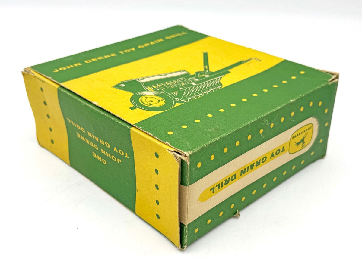 1/16 John Deere Green Lid Grain Drill in Original Box Eska