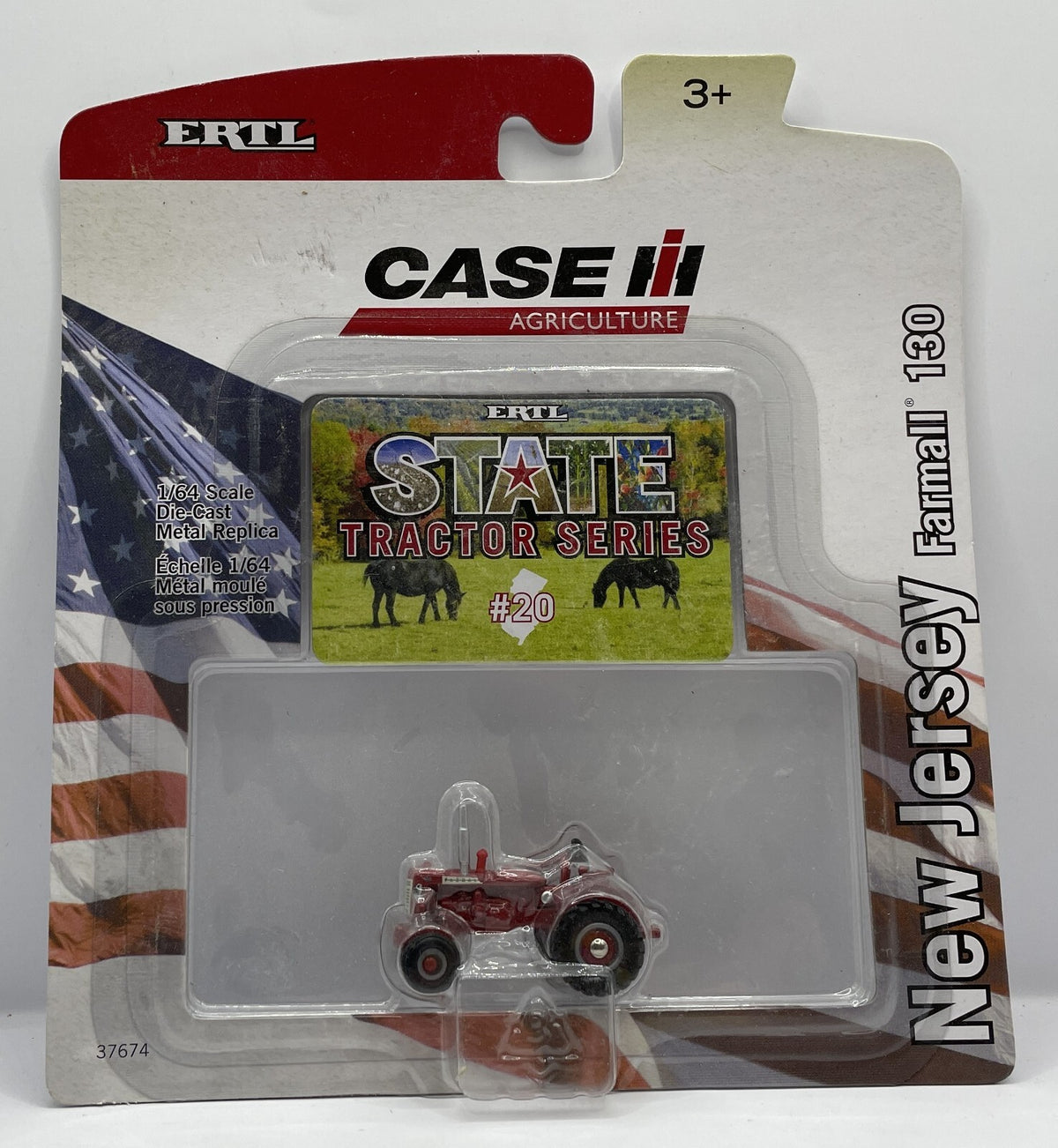 1/64 NJ State Tractor #20 Case IH Farmall 130