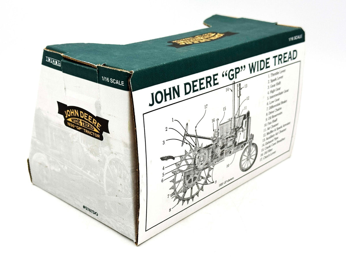 1/16 John Deere Wide Tread 1930 GP Tractor