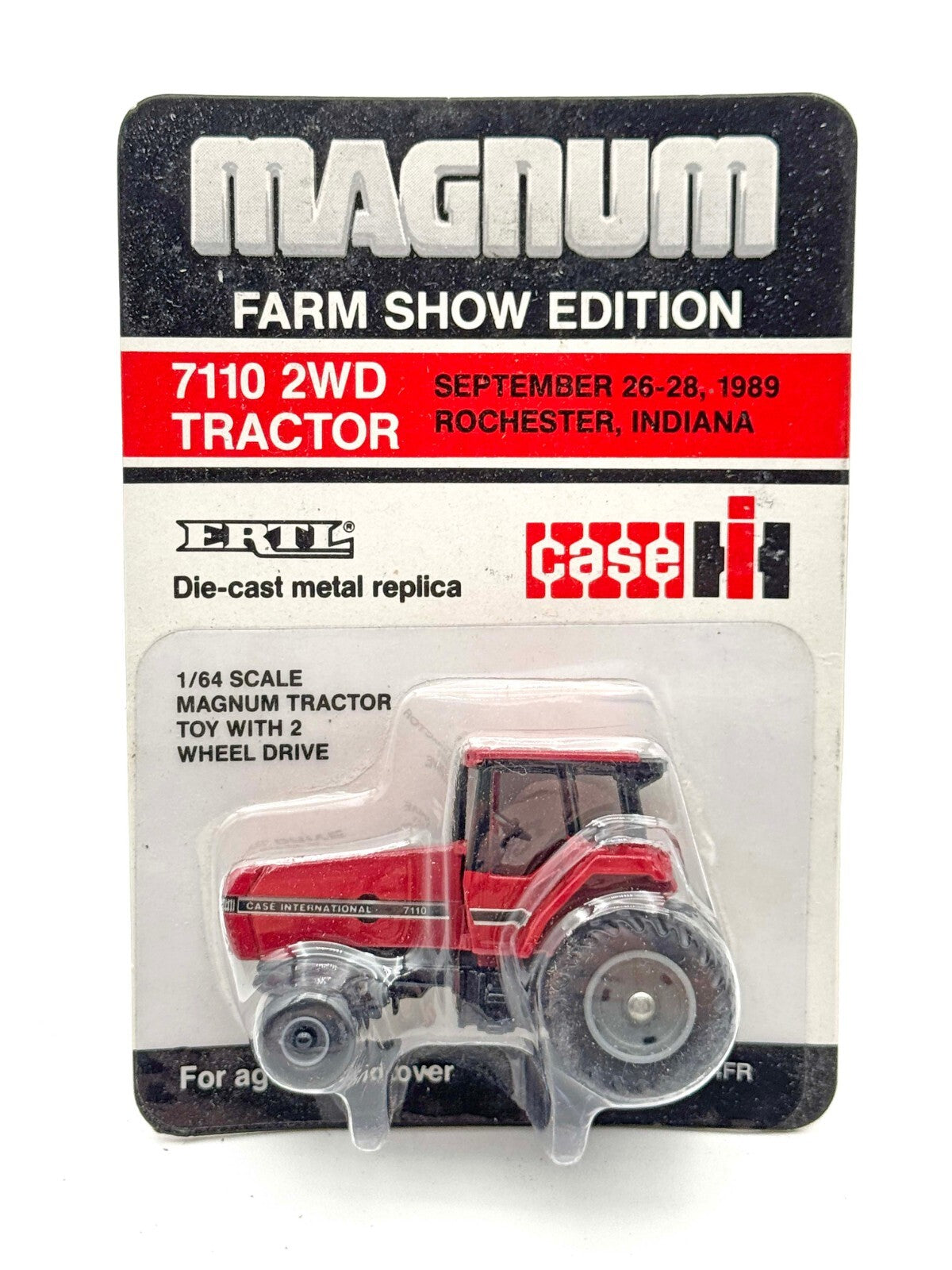 1/64 Case International 7110 Tractor 1989 Farm Show Edition