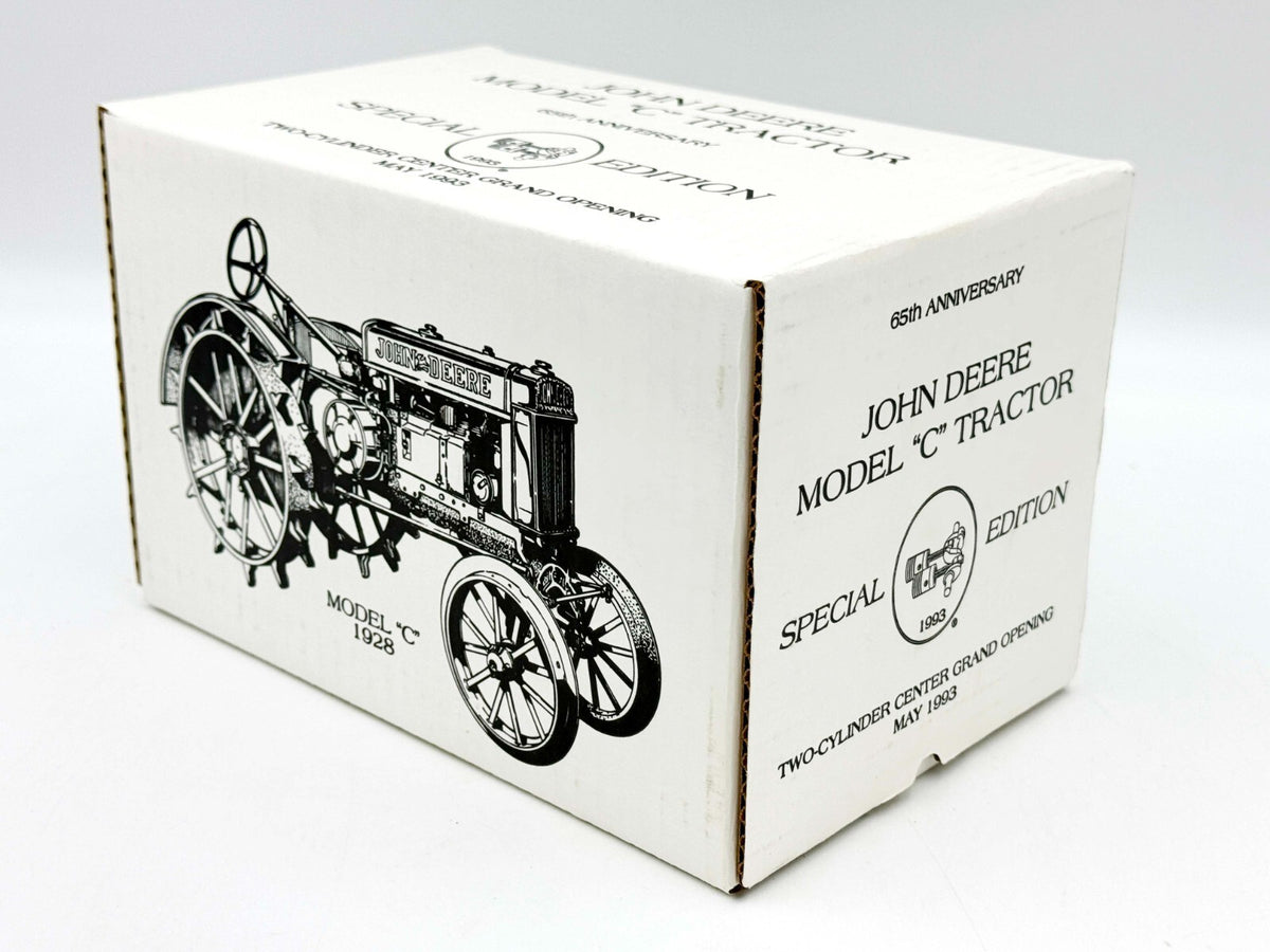 1/16 John Deere 1928 Model C Tractor, Two Cylinder Club 1993