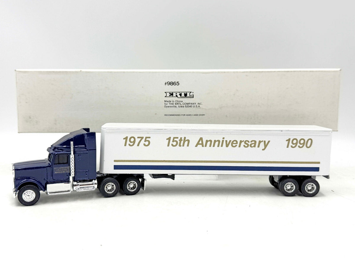 1/64 H T Geshard Trucking Ertl Semi Truck Trailer A017
