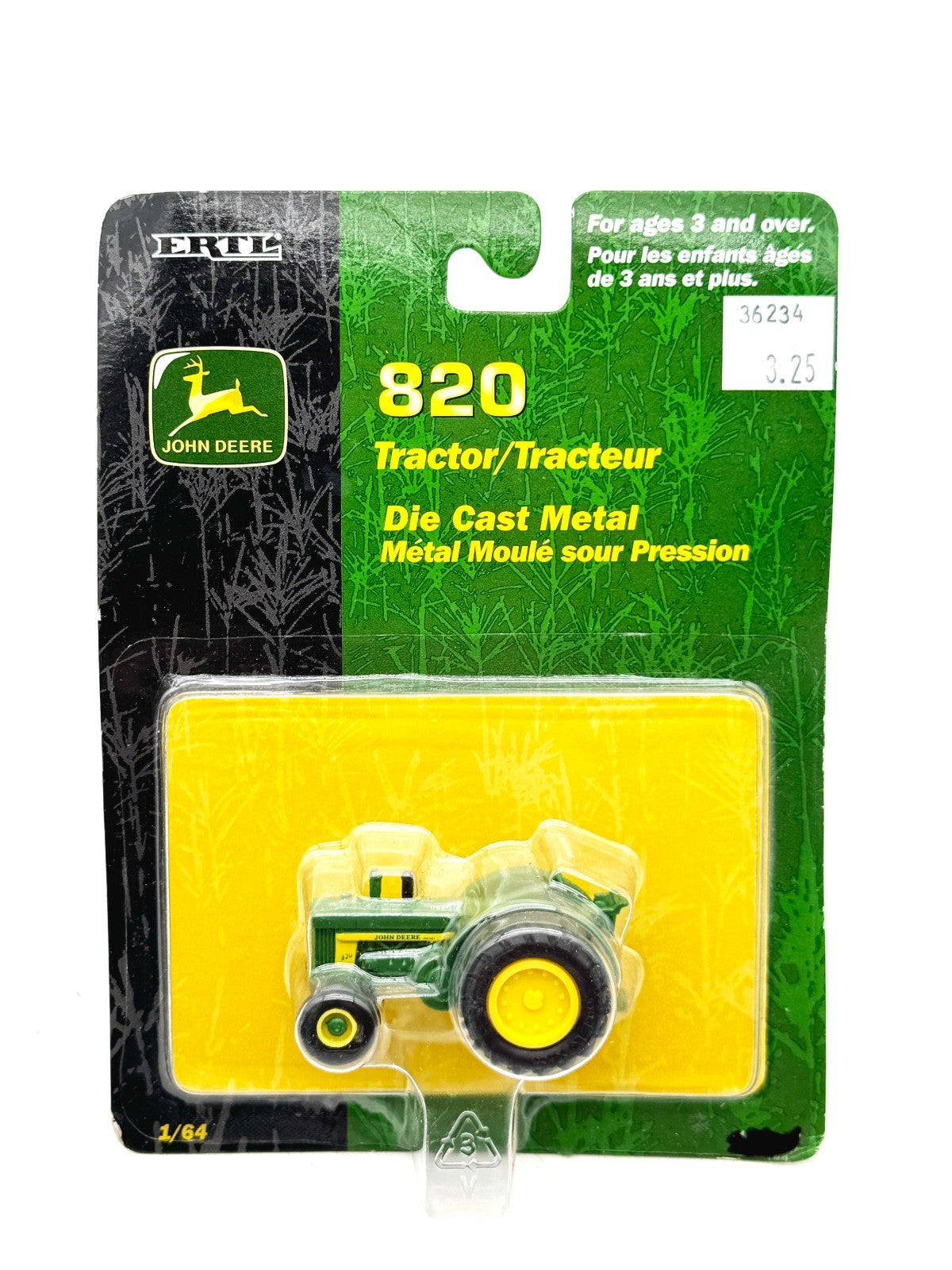 1/64 John Deere 820 Wide Front Tractor