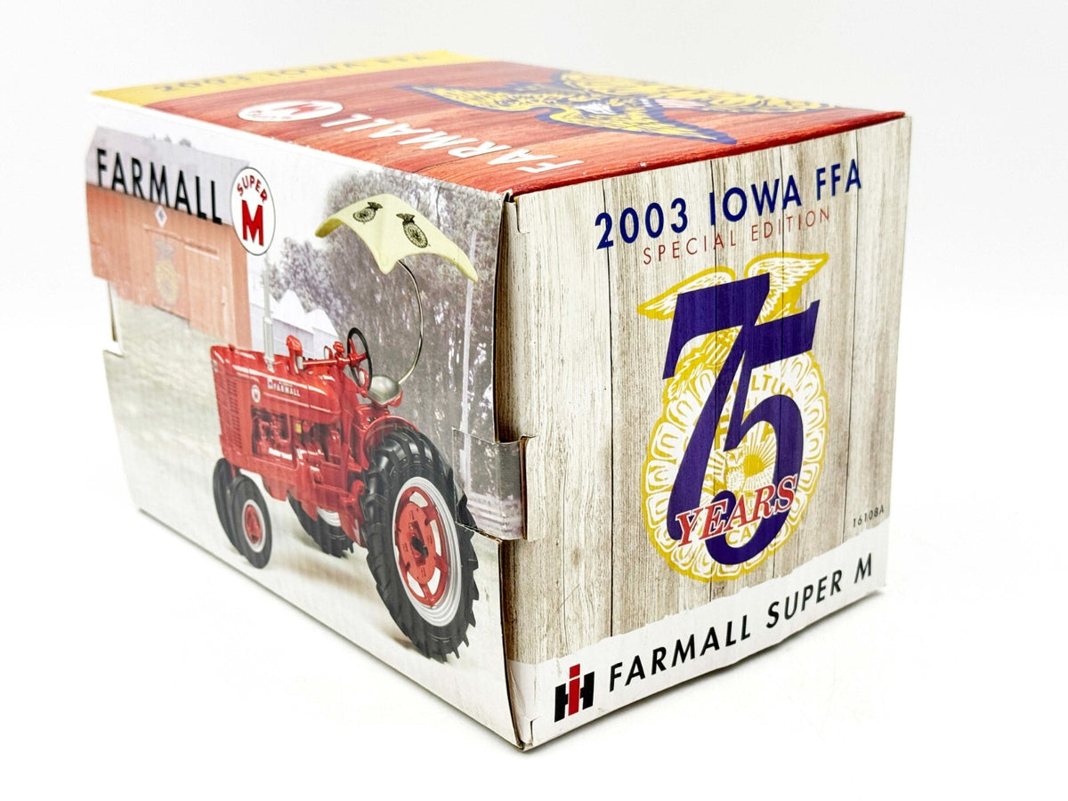 1/16 International Harvester Farmall Super M Tractor, Iowa FFA 2003