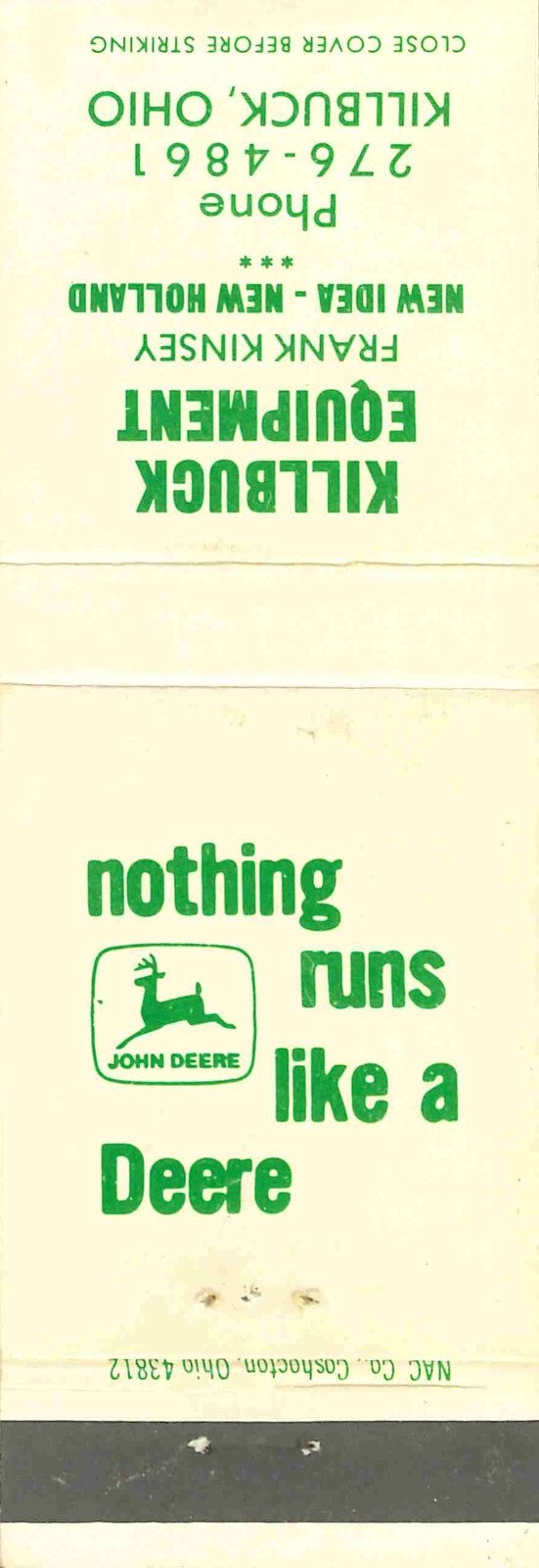 John Deere Matchbook 2 Leg Killbuck Equipment Killbuck Ohio New Idea New Holland