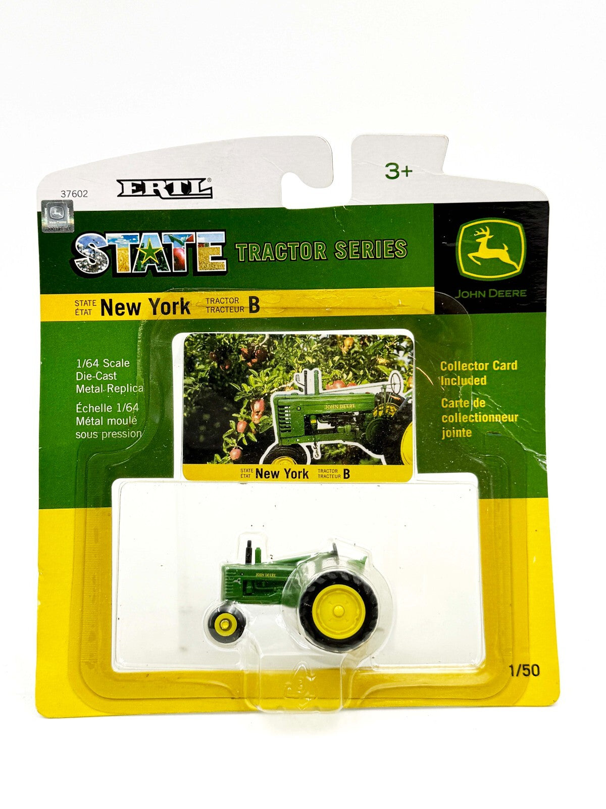 1/64 New York John Deere B State Tractor Series Edition