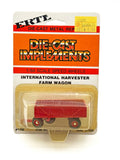 1/64 International Harvester Barge Wagon With Red Rims