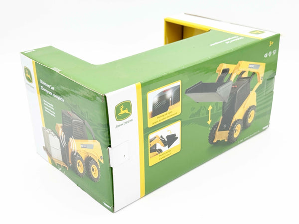 1/16 John Deere Skid Steer Loader w/ Bucket and Forks