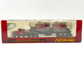 1/87 HO 1948 Peterbilt w/ Flatbed and International Harvester 756 Tractors