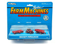 Massey Ferguson Micro Size Farm Set Ertl Tractor Disk Wagon