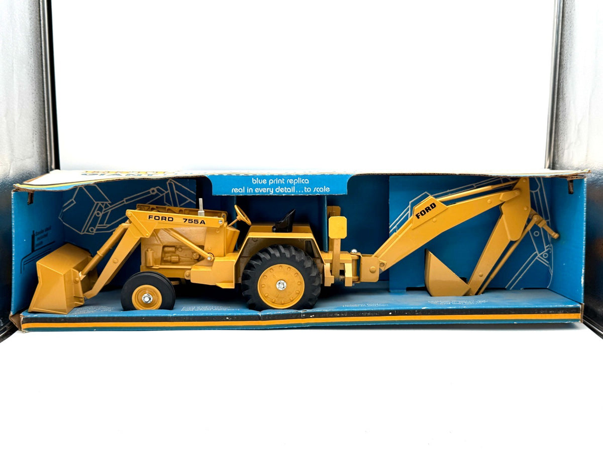 1/12 Ford 755A Backhoe in Original Box