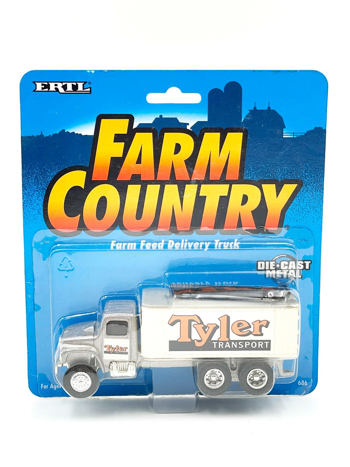 1/64 Tyler Transport Tandem Axle Grain Feed Delivery Truck
