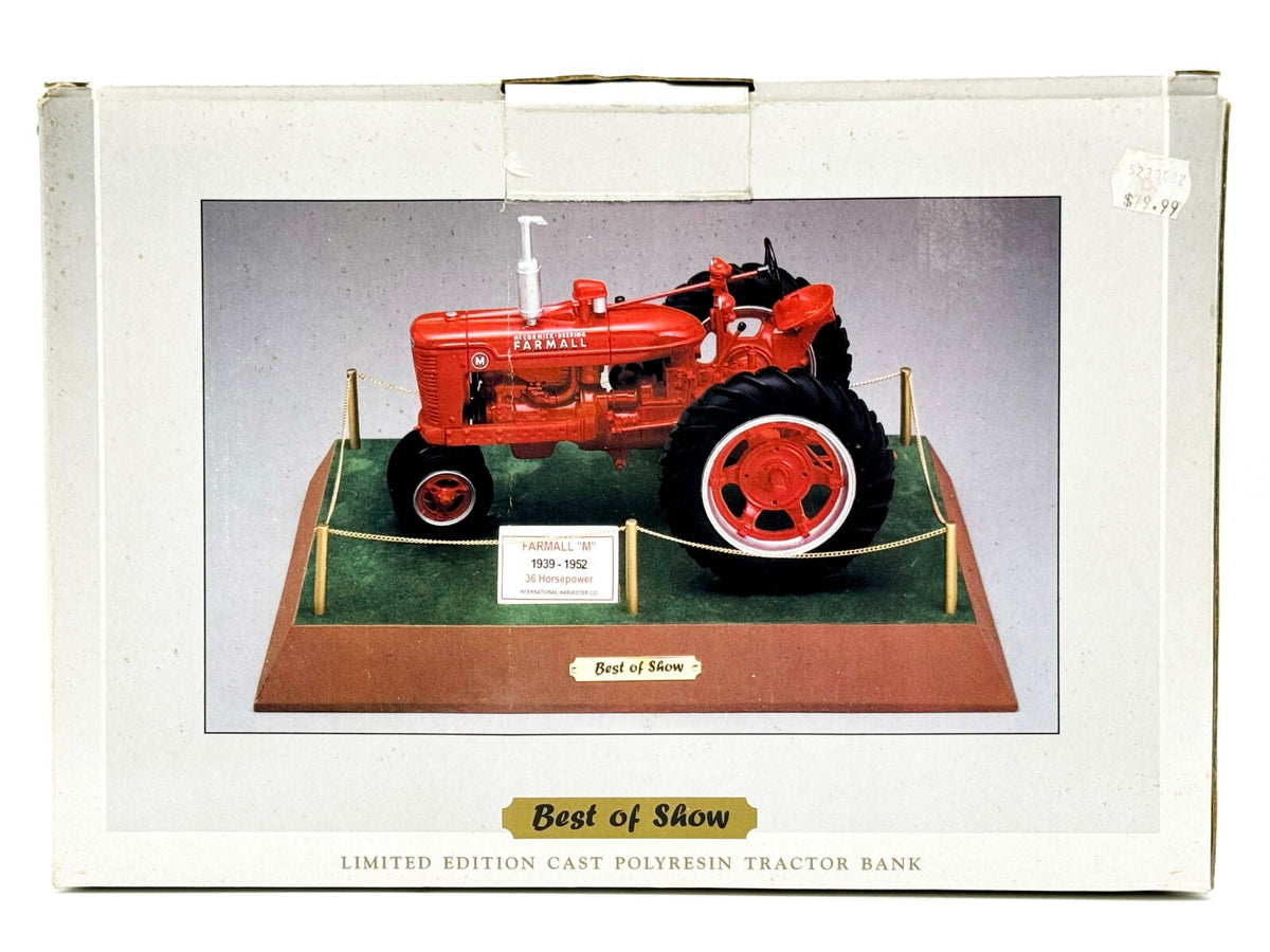 1/16 Farmall M Tractor on Best of Show Plaque Bank