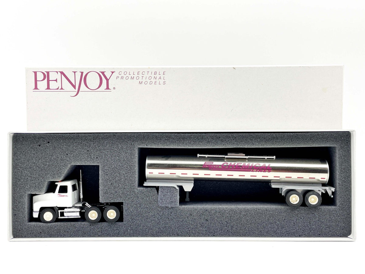 1/64 Penjoy Chemical Lines Mack Semi Truck w/ Tanker