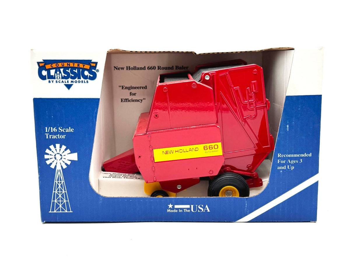 1/16 New Holland 660 Autowrap Round Baler