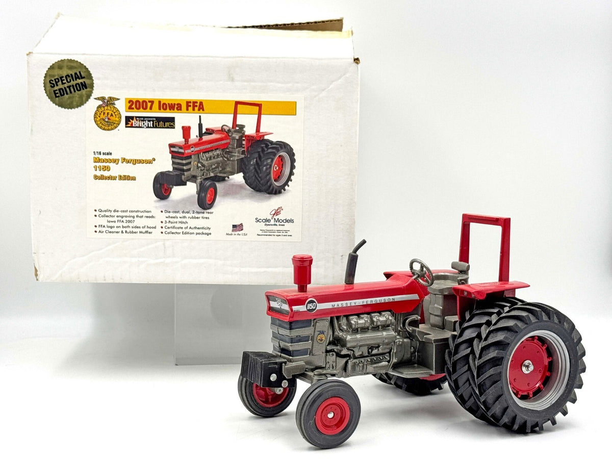 1/16 Massey Ferguson 1150 Diesel Tractor with ROPS and Duals