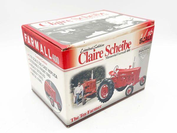 1/16 International Harvester Farmall 400 Gas With Wide Front, Claire Scheibe