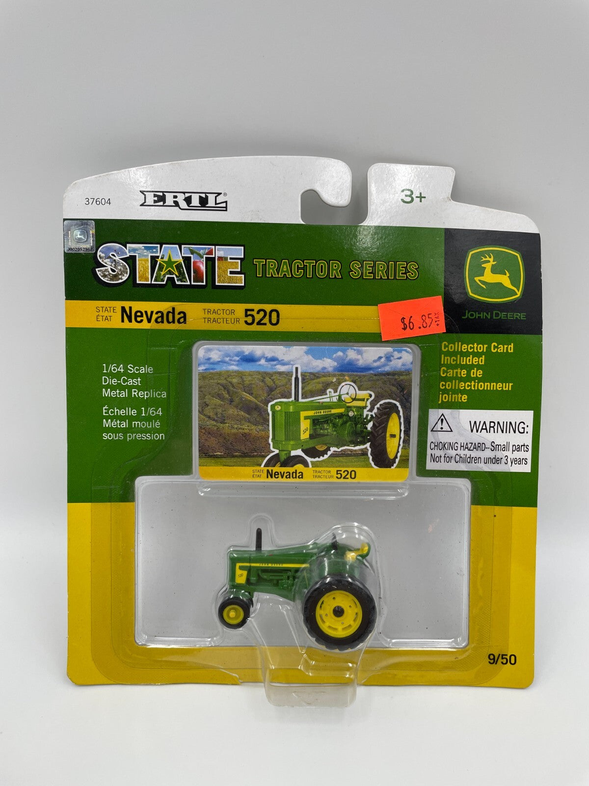 1/64 New Hampshire John Deere 620 State Tractor Series Edition