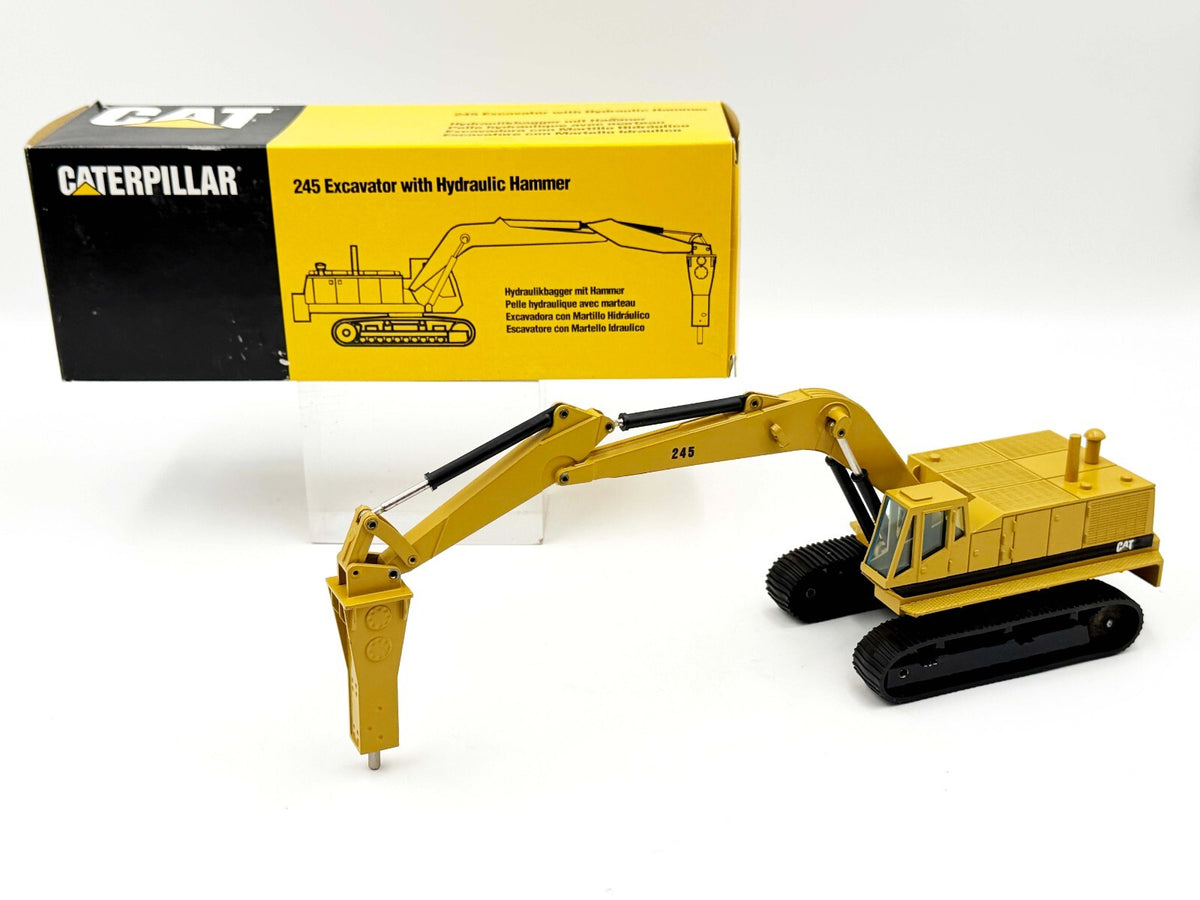 1/50 Caterpillar 245 Excavator w/ Hydraulic Hammer