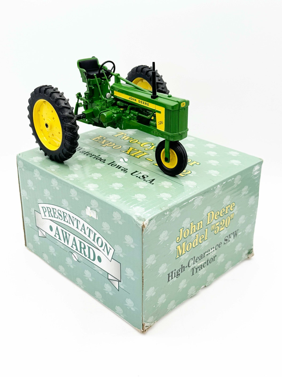1/16 John Deere 520 High Clearance SFW Tractor, Two Cylinder Club Award