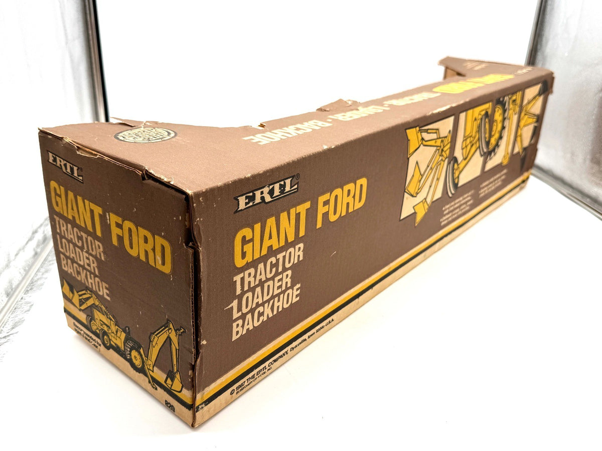 1/12 Ford 755A Backhoe in Original Box