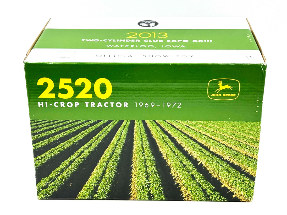 1/16 John Deere 2520 Diesel Hi Crop Tractor, 2013 Two Cylinder Club