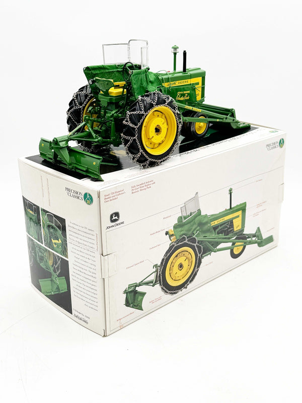 1/16 John Deere 720 Tractor With Loader, Blade, Heat Houser & Chains, Precision