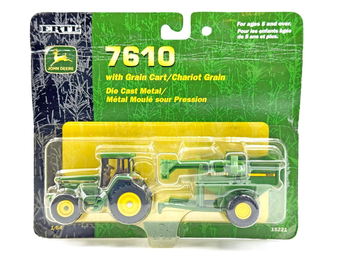 1/64 John Deere 7610 Fwa Tractor With 500 Grain Cart