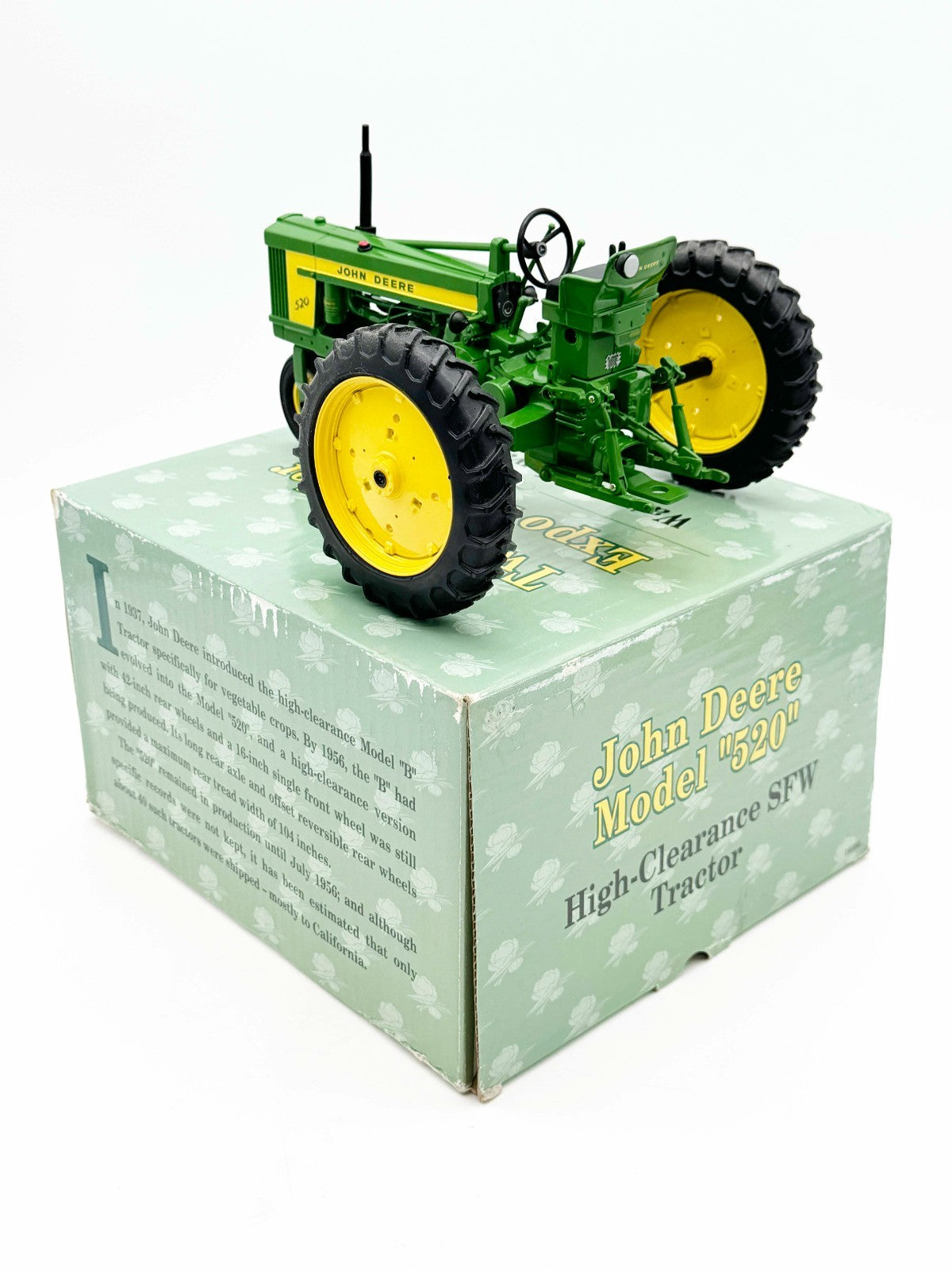 1/16 John Deere 520 High Clearance SFW Tractor, Two Cylinder Club Award