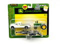 1/64 John Deere Dodge Dealer Truck With Trailer & 4020 Tractor