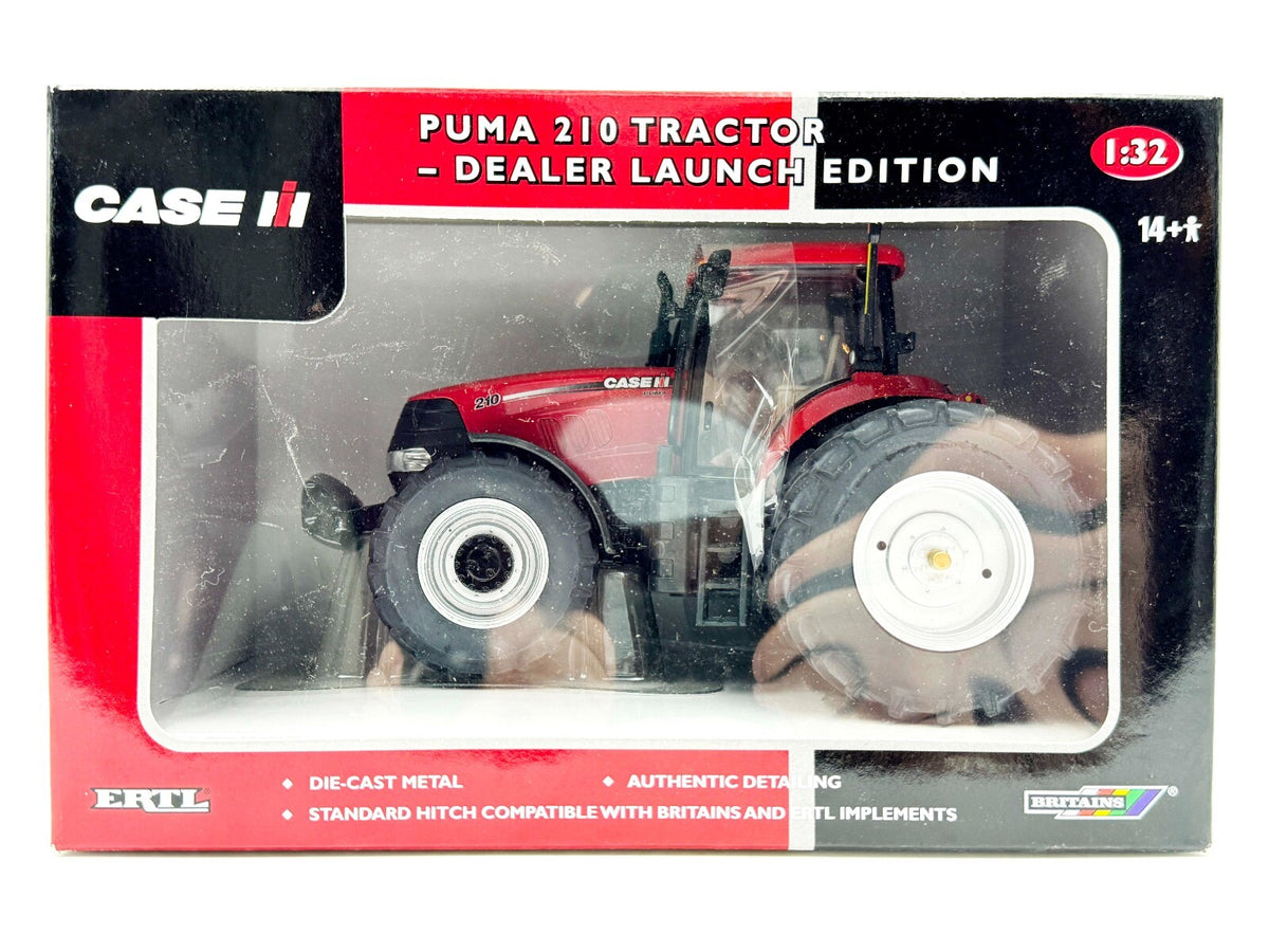 1/32 Case IH Puma 210 Tractor W/ FWA & Duals, Dealer Launch Edition