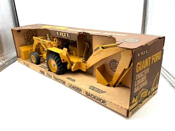 1/12 Ford 755A Backhoe in Original Box