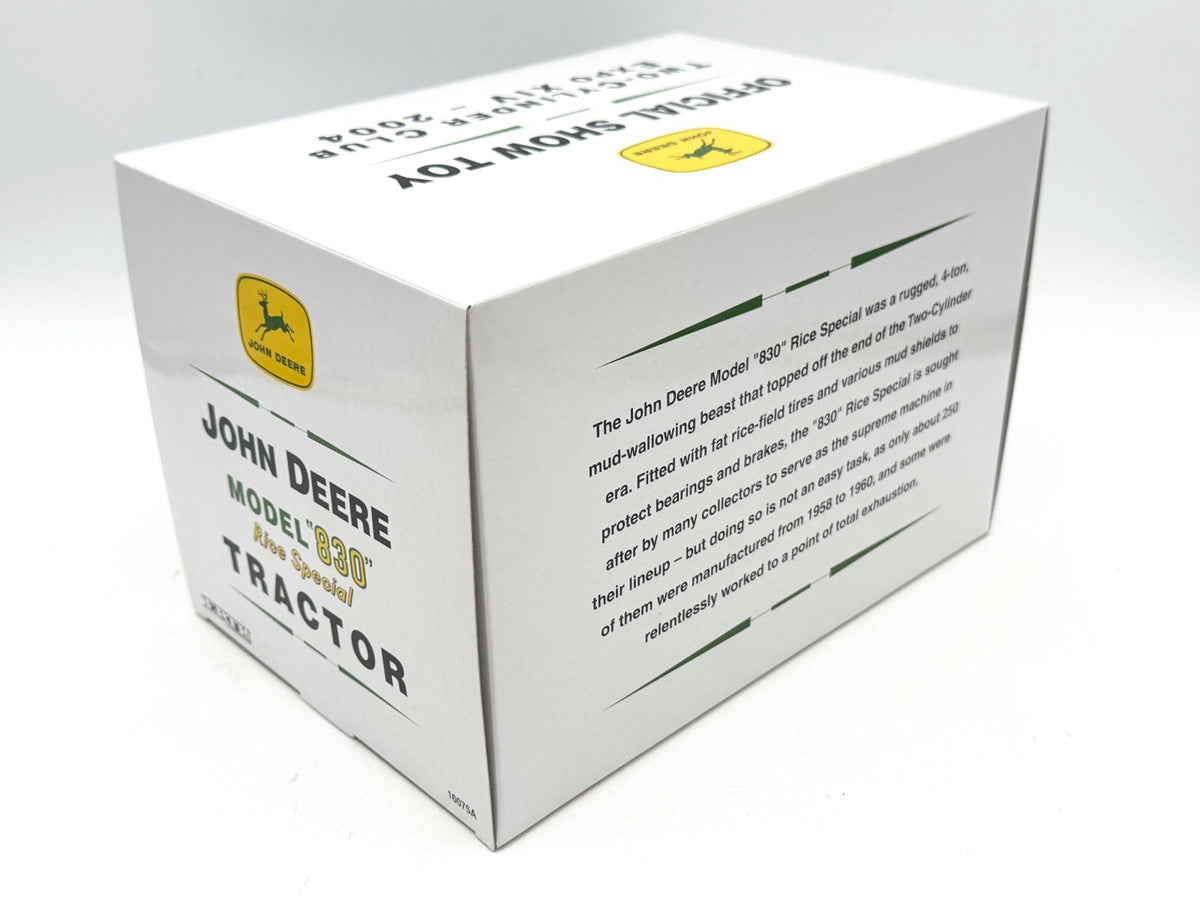 1/16 John Deere Model 830 Rice Special Two Cylinder Club