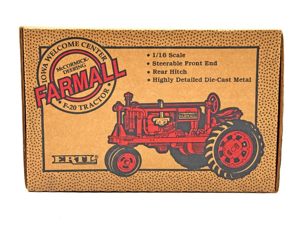 1/16 Farmall F-20 Narrow Front Tractor, Iowa Welcome Center