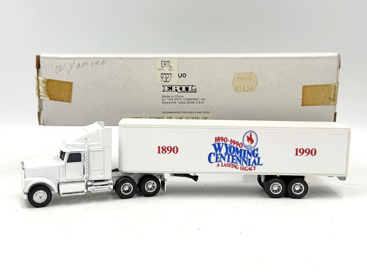 1/64 International Centennial Wyoming Ertl Semi Truck Trailer A035