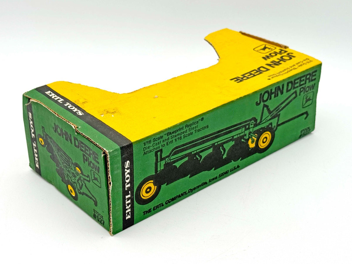 1/16 John Deere 4 Bottom Plow in Yellow To Box