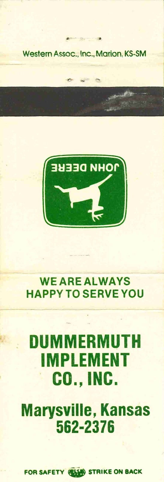 John Deere Matchbook 2 Leg Dummermuth Implement Co Marysville Kansas