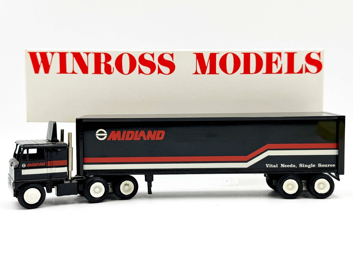 1/64 Winross Truck Semi Midland A071