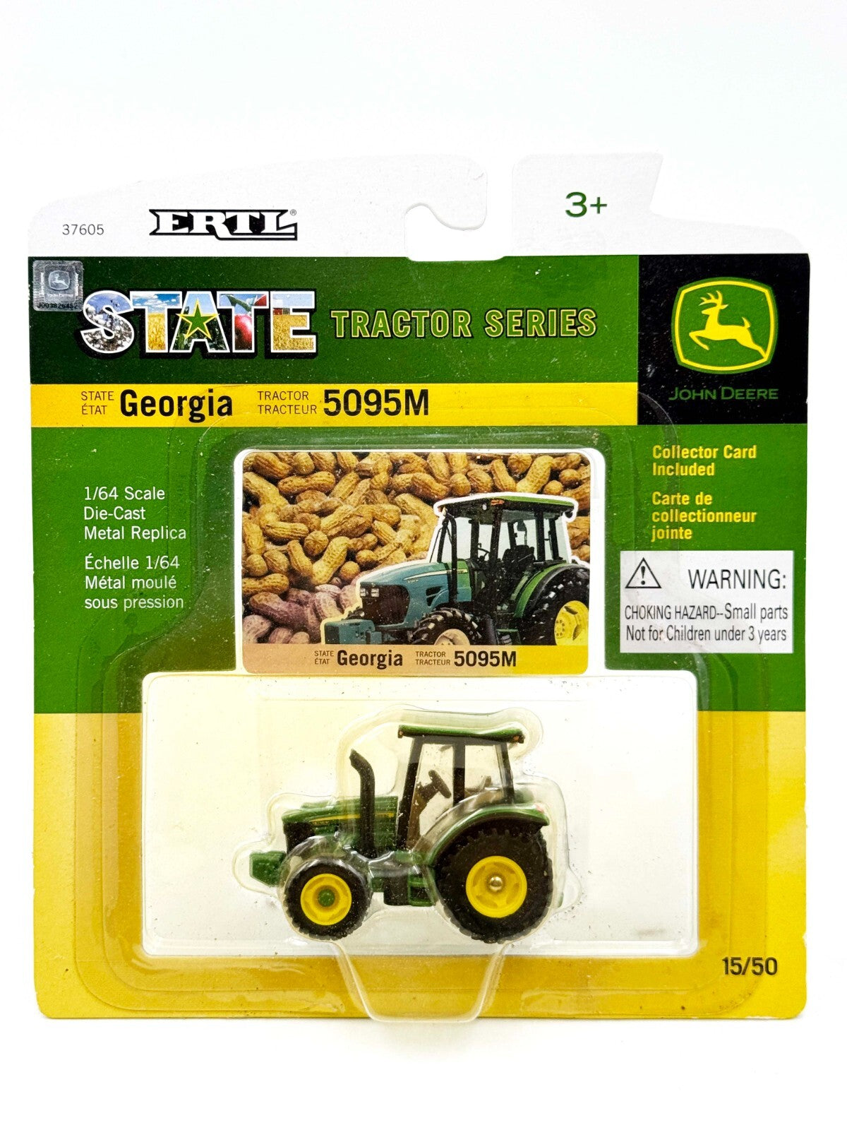 1/64 Georgia John Deere 5095M State Tractor Series Edition