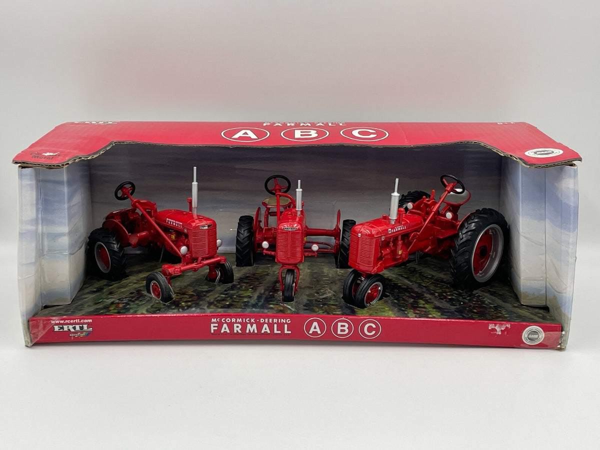 1/16 Farmall A B C 3 Piece Set