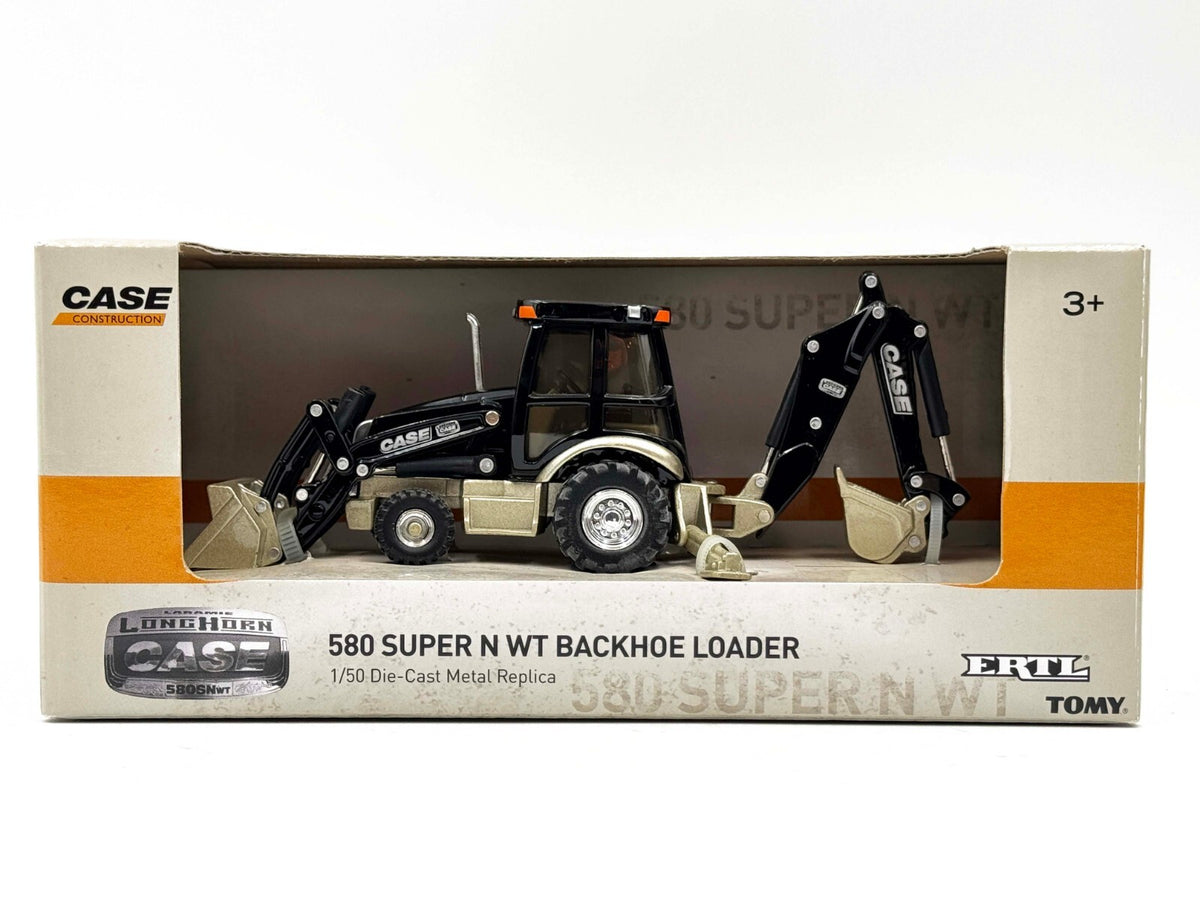 1/50 Case 580 Super N WT Backhoe Loader Longhorn Edition