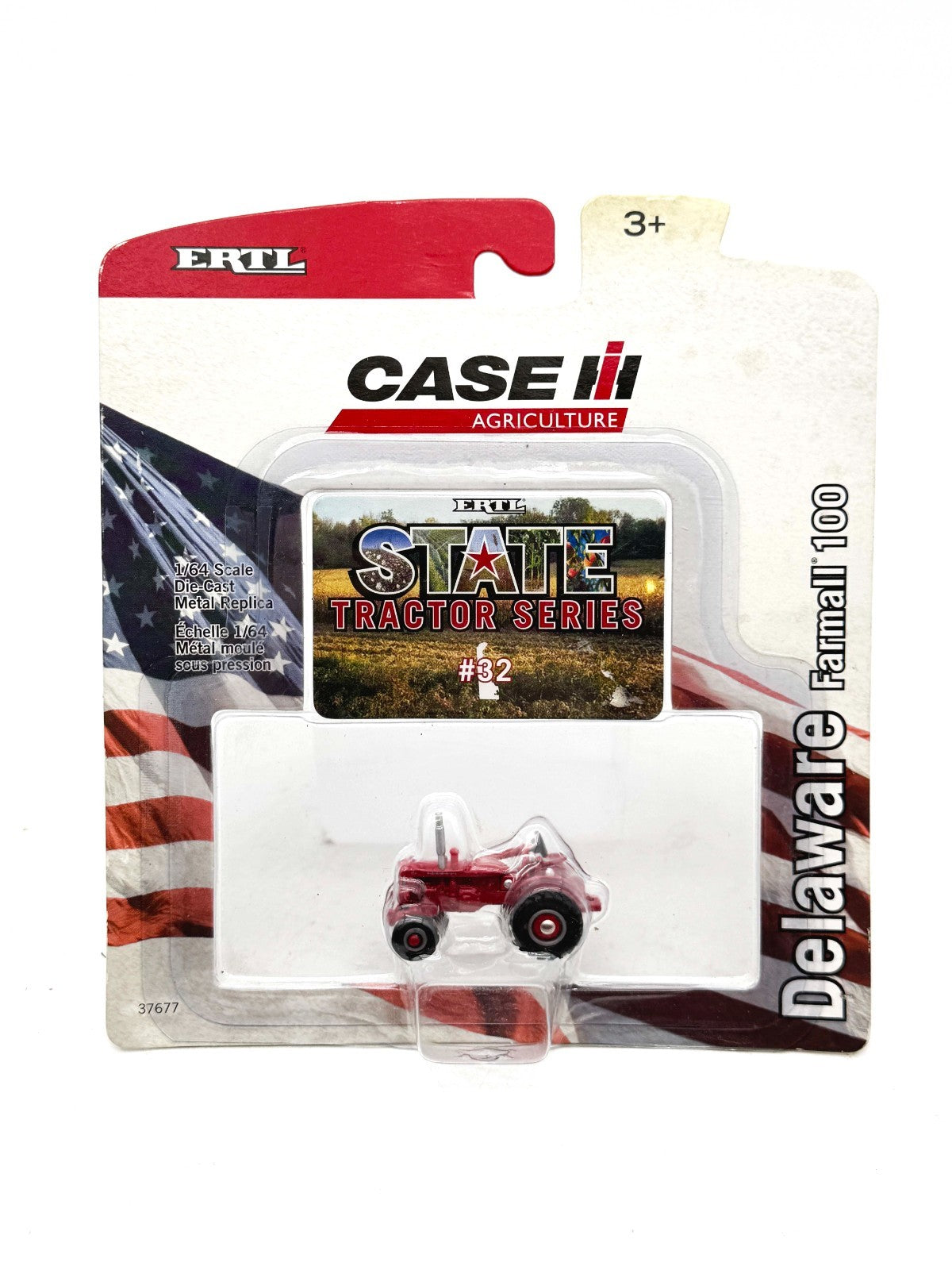 1/64 Farmall 100 Delaware State Tractor