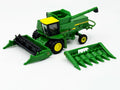 1/64 John Deere Turbo 7720 w/ Duals, Corn Head, and Grain Head