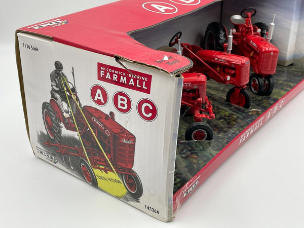 1/16 Farmall A B C 3 Piece Set