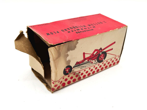 1/16 McCormick Deering 2 Bottom Plow in Original Box Eska