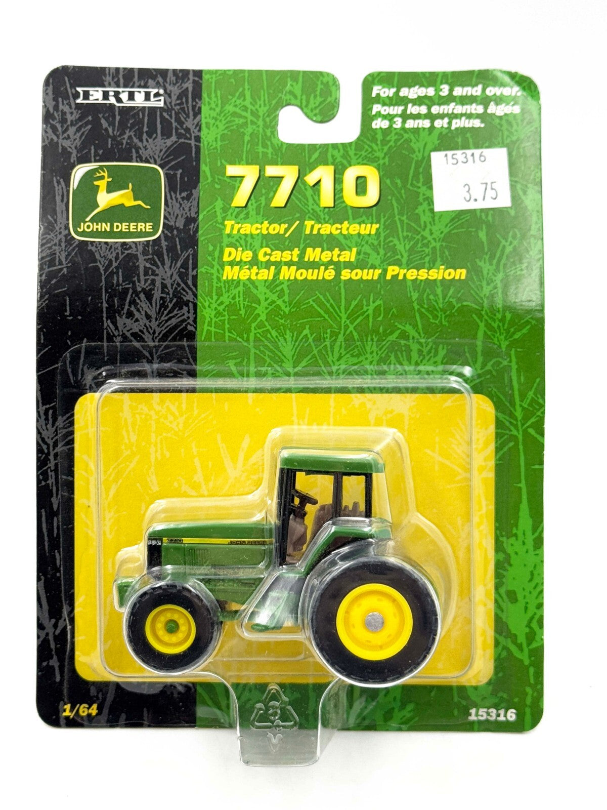 1/64 John Deere 7710 Fwa Tractor