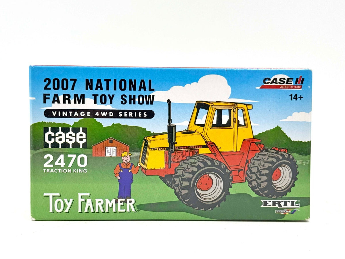 1/64 Case 2470 Traction King 4WD Tractor With Duals 2007 National Farm Toy Show